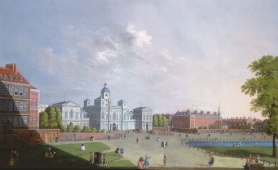 Horse Guards Parade, Westminster, 1700-talet av William James