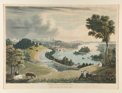 Utsikt över Richmond av William James Bennett
