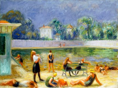 Utomhuspool av William James Glackens