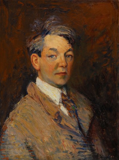 Självporträtt av William James Glackens