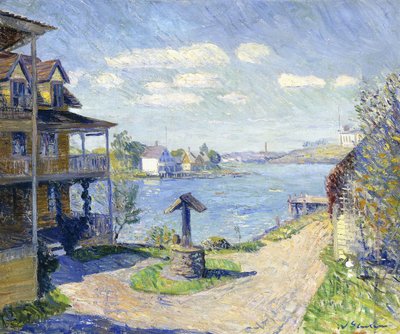 Sommarhotell av William James Glackens