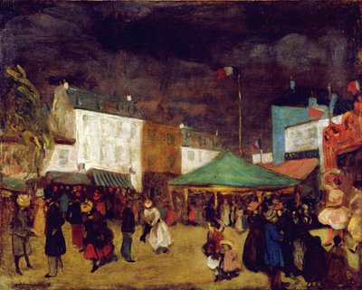 Länsmässan, c.1895 av William James Glackens