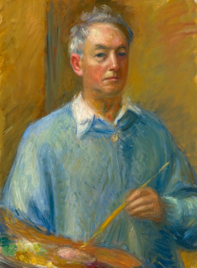 William Glackens självporträtt, ca. 1935. av William James Glackens