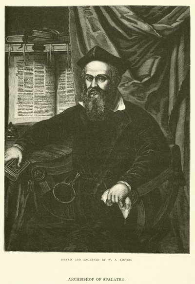 Ärkebiskop av Spalatro av William James Linton