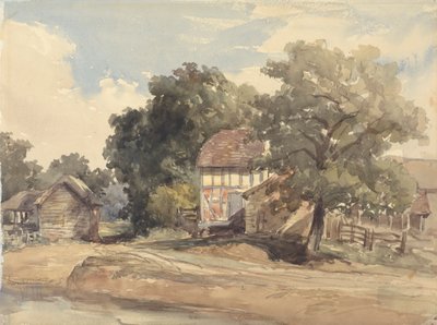 Gårdsbyggnader av William James Muller