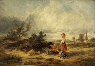Hampstead Heath, fågelfällan av William James Muller
