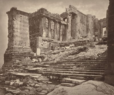 Propylaea från sydväst av William James Stillman