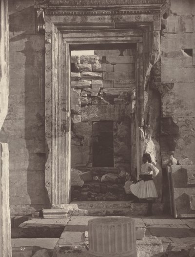 Akropolis i Aten, skylt 21 av William James Stillman