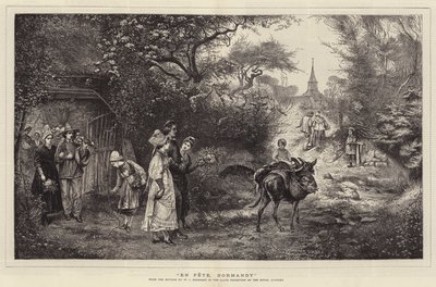 I Fete, Normandie av William John Hennessy