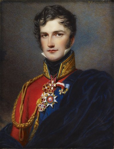 Leopold I, kung av belgarna 1790-1865 av William John Newton
