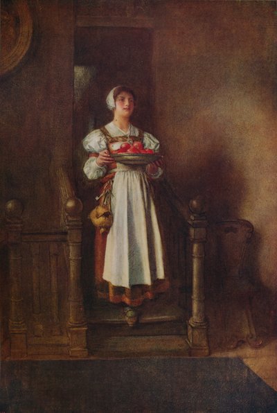 A Maid of the Hostel, c1800 av William John Wainwright