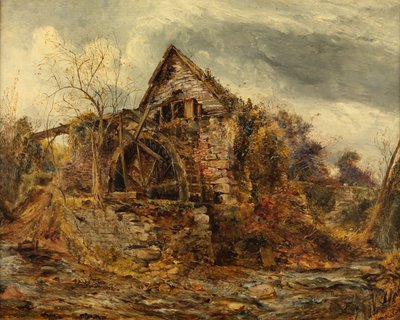 The Old Mill (olja på duk) av William Joseph J.C. Bond