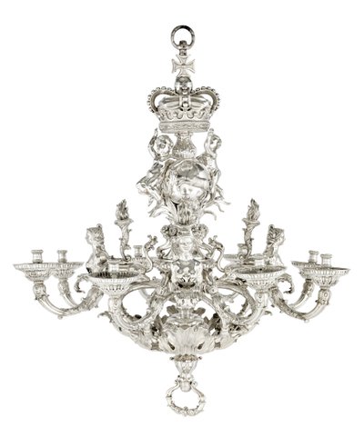 Givenchy Royal Hanover ljuskrona, 1736 av William Kent