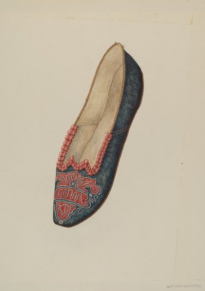 Aftontofflor, ca. 1937. av William Kieckhofel