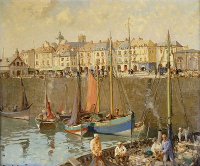 The Quai, Dieppe av William Lee Hankey
