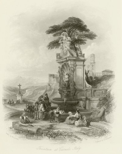 Fontän vid Carnelo av William Leighton Leitch
