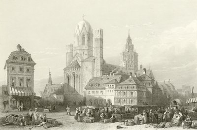 Mayence katedral, Rhen av William Leighton Leitch