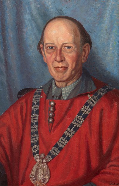 Percy John Delf Smith (1882-1948) konstnär och Master of the Art Workers