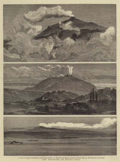 Etnas utbrott av William Lionel Wyllie
