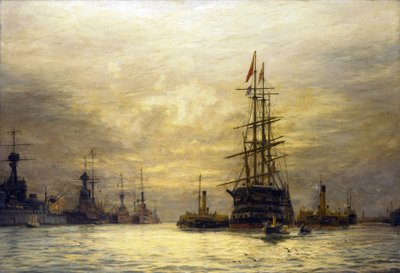 Den sista resan med "Victoria av William Lionel Wyllie