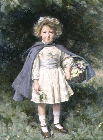 Porträtt av Patricia Anley av William Logsdail