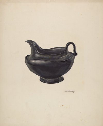 Moravian Pitcher, 1938. av William Ludwig