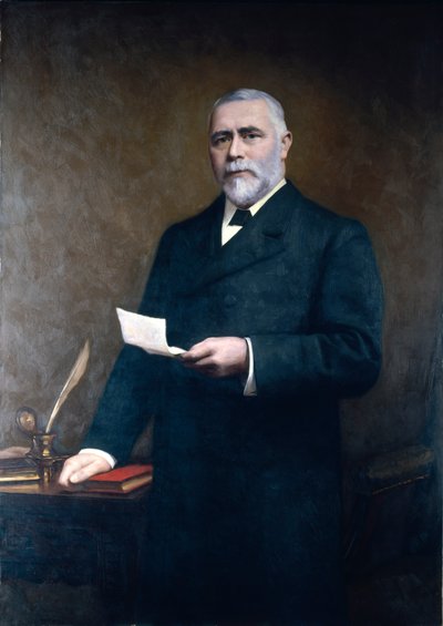 Sir William White (1845-1913), ca 1902 (olja på duk) av William Mainwaring Palin
