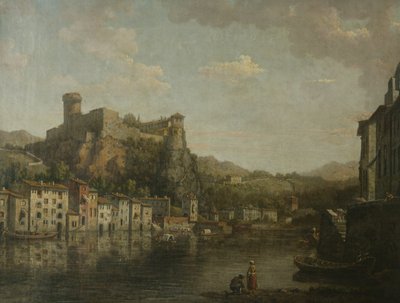 Utsikt i Lyons (olja på duk) av William Marlow