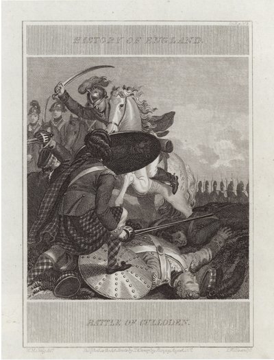 Slaget vid Culloden av William Marshall Craig