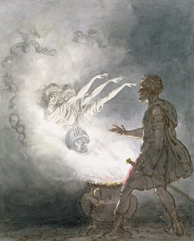 Macbeth ma le Faʻaaliga o le Ulu Faʻaauupegaina, Act IV, Scene I, mai 