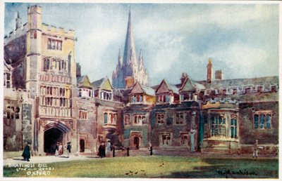 Brasenose College, Old Quadswed av William Matthison