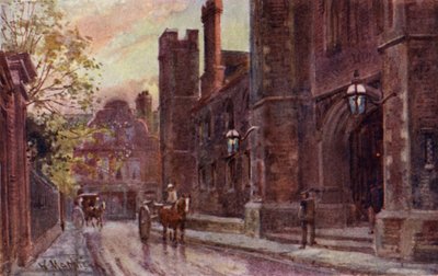 Entrance Gateway, Queens College av William Matthison
