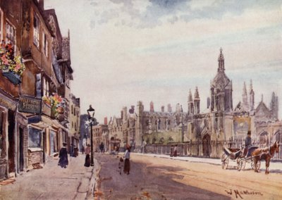 Gateway of Kings College, Kings Parade av William Matthison