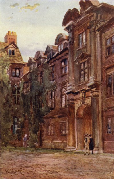 Porten till St Catherines College av William Matthison