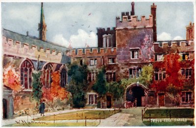 Jesus College av William Matthison