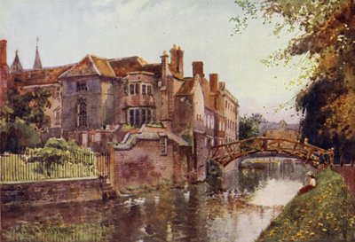 Queens College från River Front av William Matthison