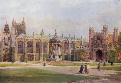 The Great Court, Trinity College av William Matthison