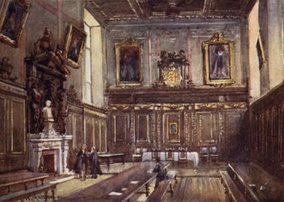 Hall of Clare College av William Matthison
