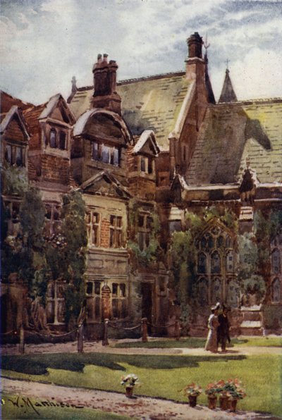 The Old Court, Pembroke College av William Matthison