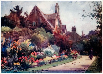 Worcester College Garden av William Matthison