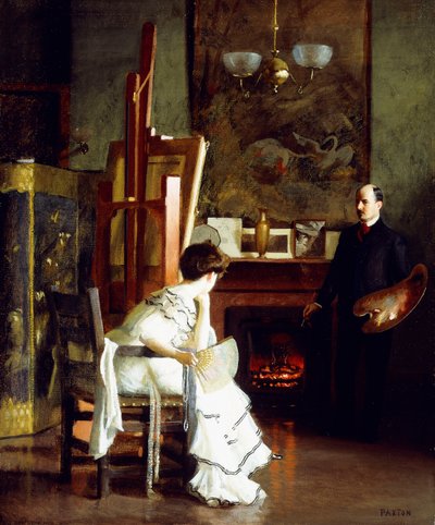 I studion av William McGregor Paxton