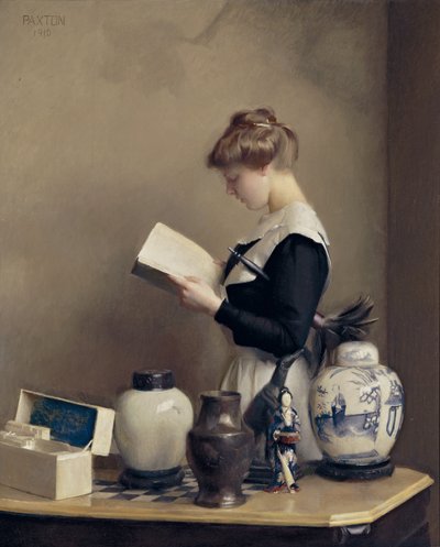 Husjungfrun, 1910 av William McGregor Paxton