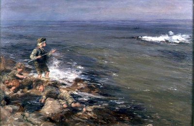 Fiskarbarn av William McTaggart