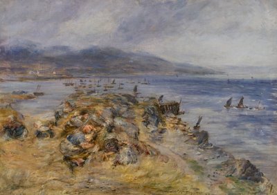 Vind och regn, Carradale av William McTaggart