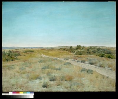First Touch Of Autumn (olja på duk) av William Merritt Chase