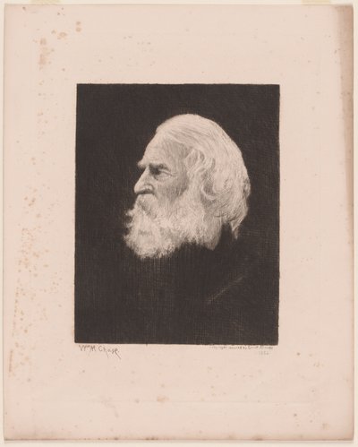 Henry Wadsworth Longfellow av William Merritt Chase