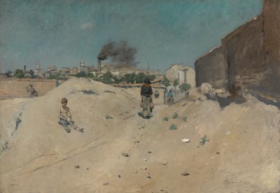 Utkanten av Madrid av William Merritt Chase