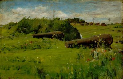 Fred, Fort Hamilton av William Merritt Chase