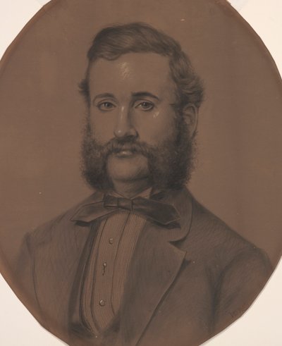 Porträtt av kapten Wallace Foster av William Merritt Chase