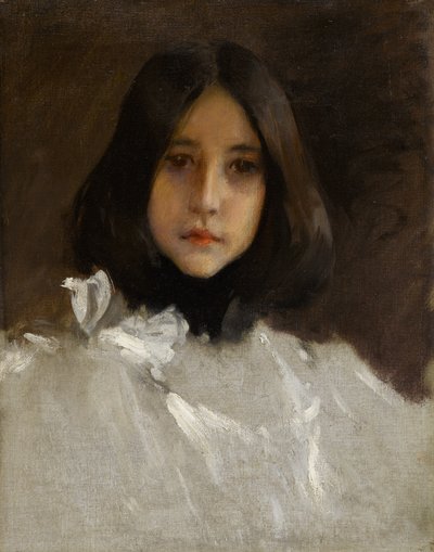 Konstnärens dotter Alice, ca 1899 (olja på duk) av William Merritt Chase